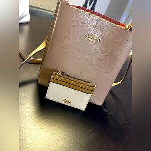 Coach crossbody purse with wallet
